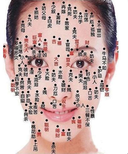 痣代表女人面相痣圖解